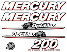 Load image into Gallery viewer, Mercury OPTIMAX 200hp Aftermarket decal kit
