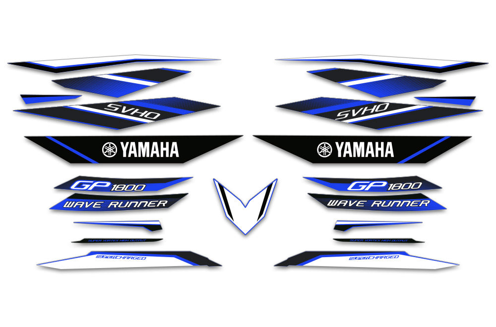Yamaha 1800 GP Wave Runner OEM Jet Ski Graphic Kit 2017