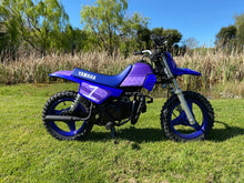 Load image into Gallery viewer, Purple Girls Graphics Kit to fit Yamaha PW50
