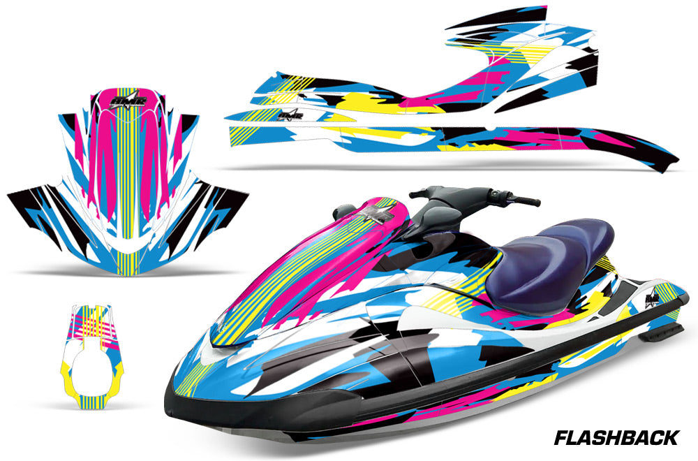 Yamaha Wave Runner Jet Ski Graphic Wrap Kit 2002-2005 – Pulse Decals