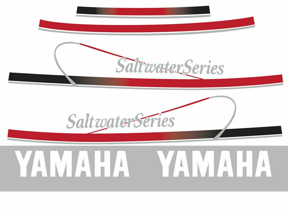 Yamaha Saltwater series Decal Kit